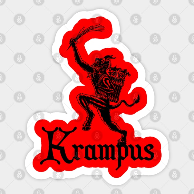 Krampus Sticker by JennyPool